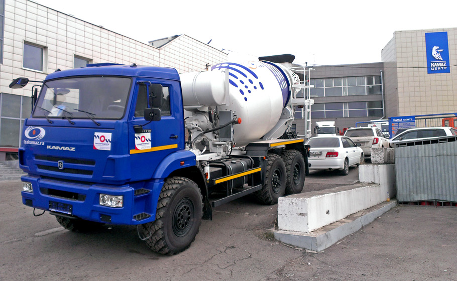 Бетономешалка КАМАЗ АБС-6 ТЗА новая в Красноярске