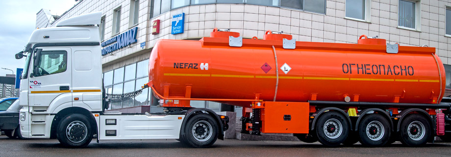 Продажа новых КАМАЗ-5490 с нефтенливным прицепом